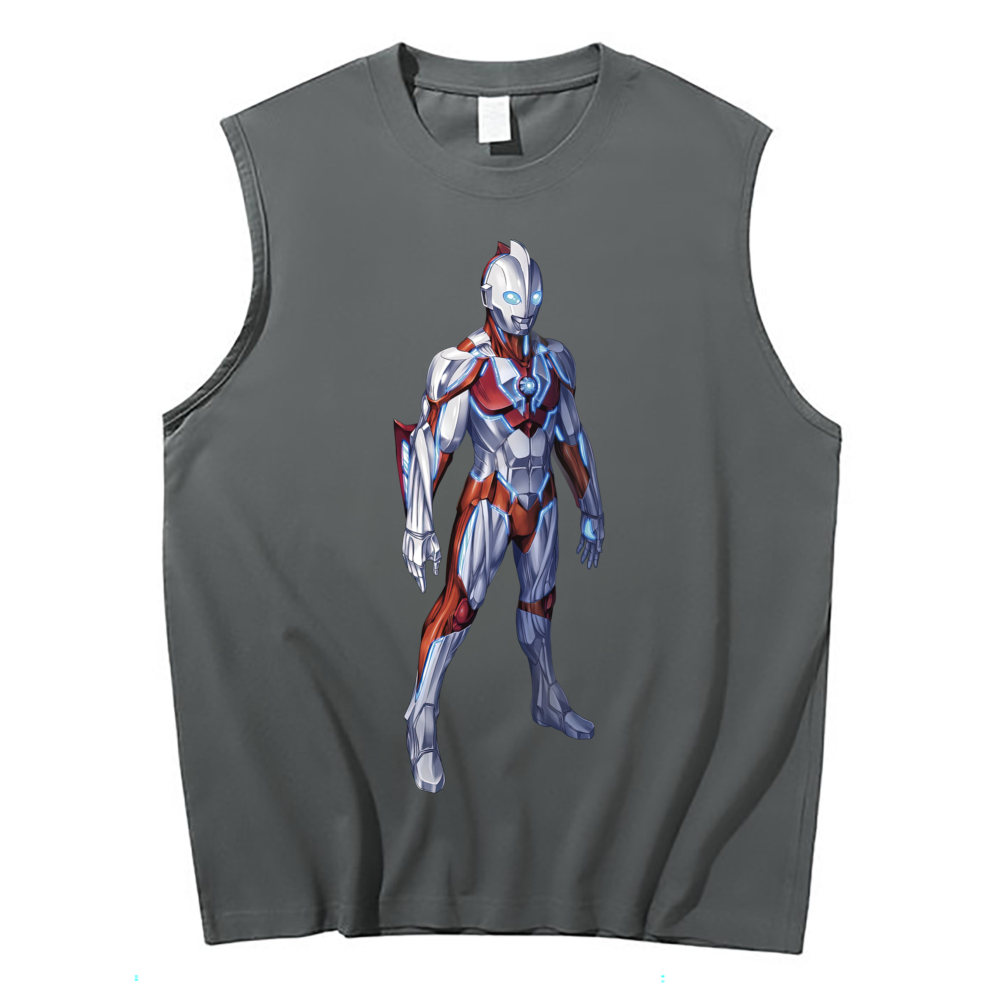（画像用） ウルトラマン Ultraman コットン100％タンクトップ（フロントプリント）